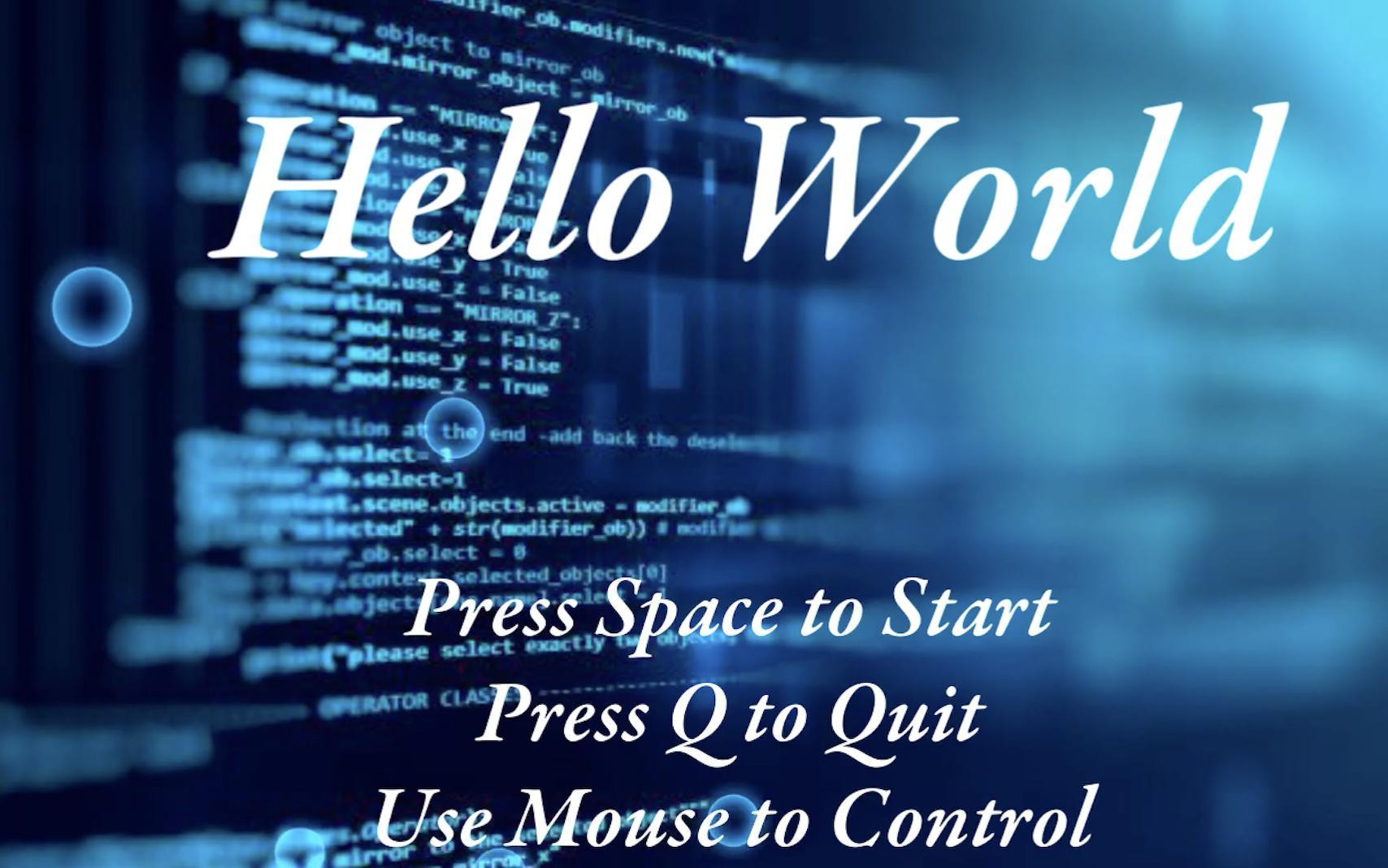 Hello World (1st Version) (itch) - кадр 7