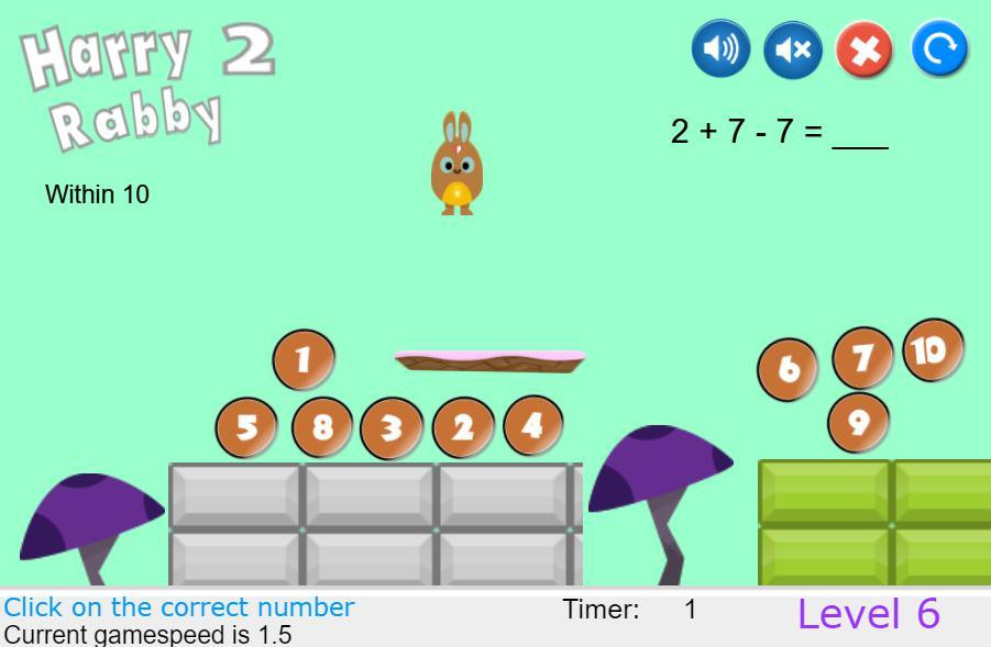 HarryRabby Elementary Math - Add and Subtract Three Numbers FREE Edition (itch) - кадр 8