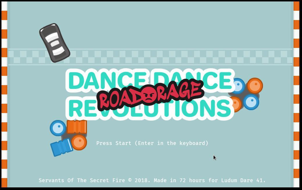 Dance Dance Road Rage Revolutions (itch) - кадр 1