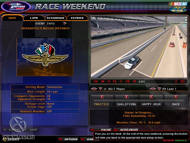 NASCAR Racing 2003 Season - кадр 6