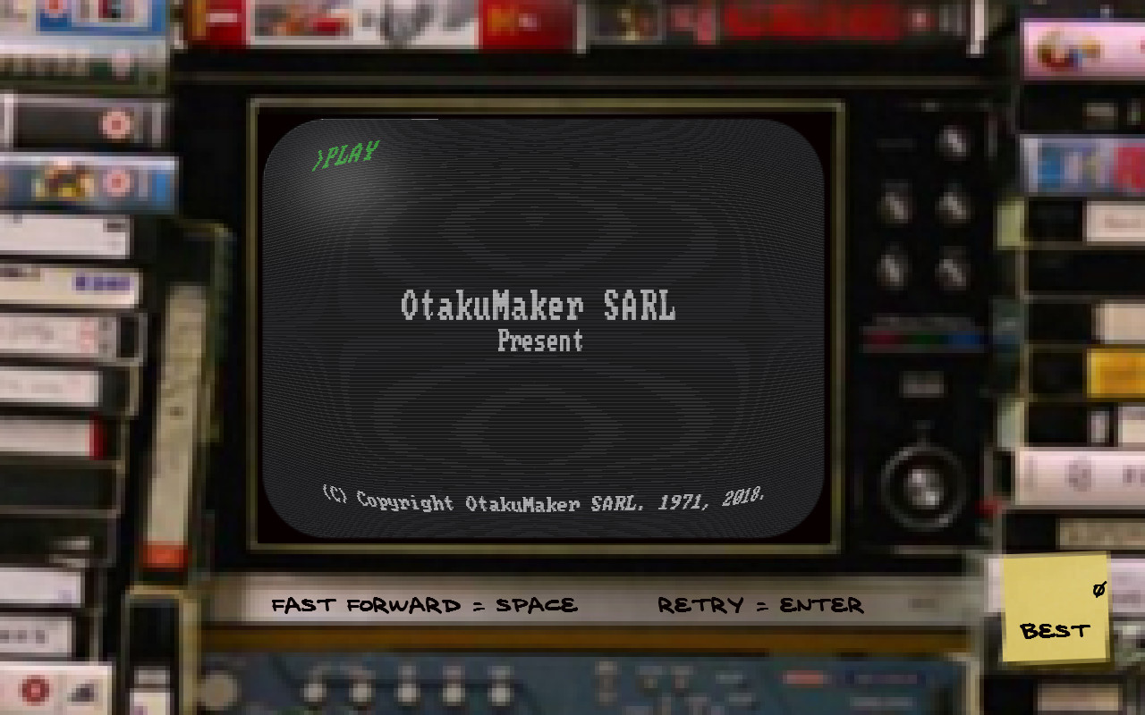 FIRST STEAM GAME VHS - COLOR RETRO RACER: MILES CHALLENGE - кадр 14