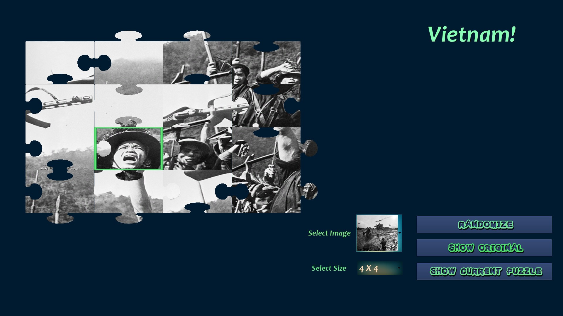 Vietnam War PuZZles - кадр 5