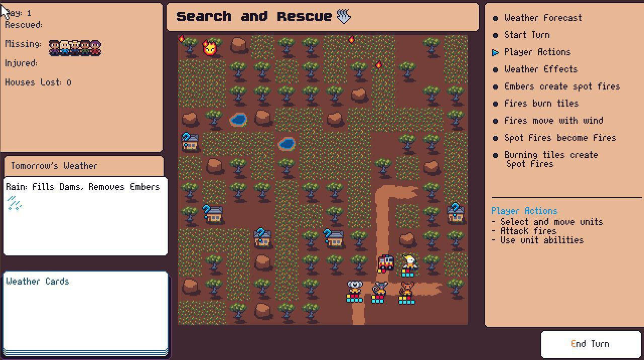 Bushfire Rescue Tactics (itch) - кадр 2