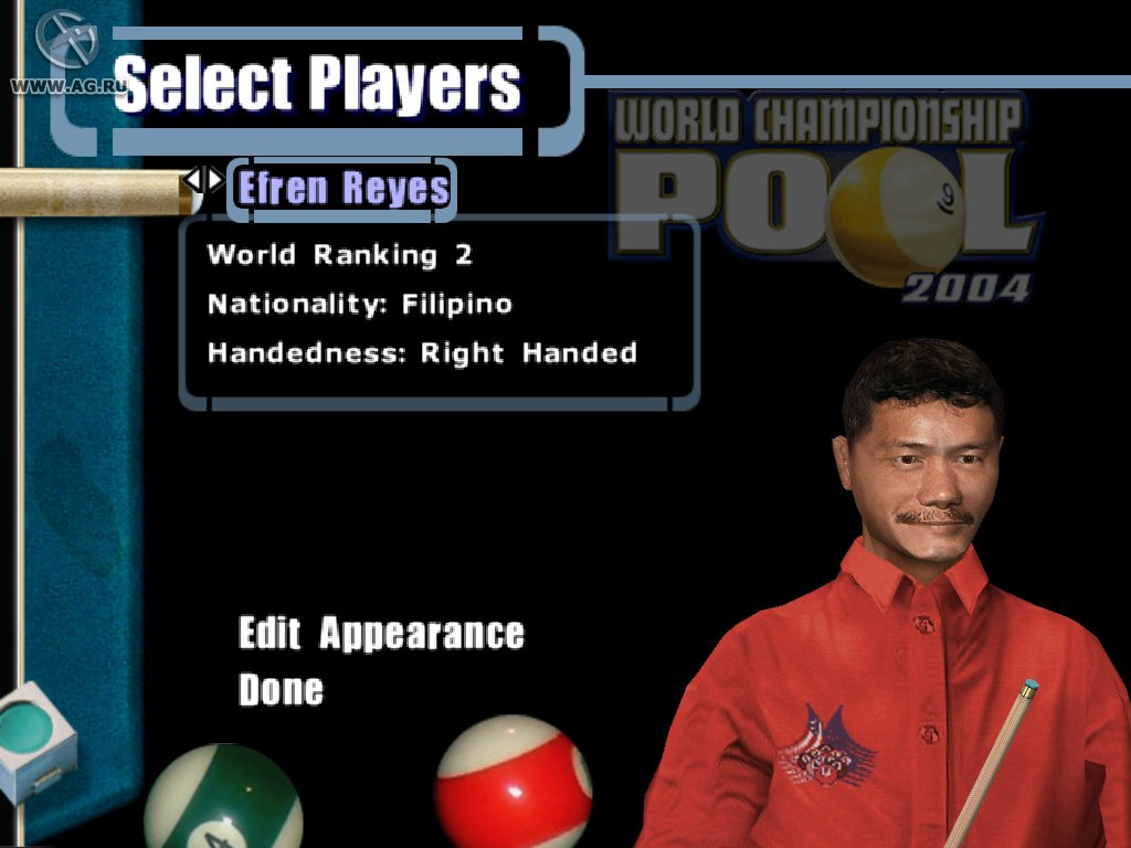 World Championship Pool 2004 - кадр 11