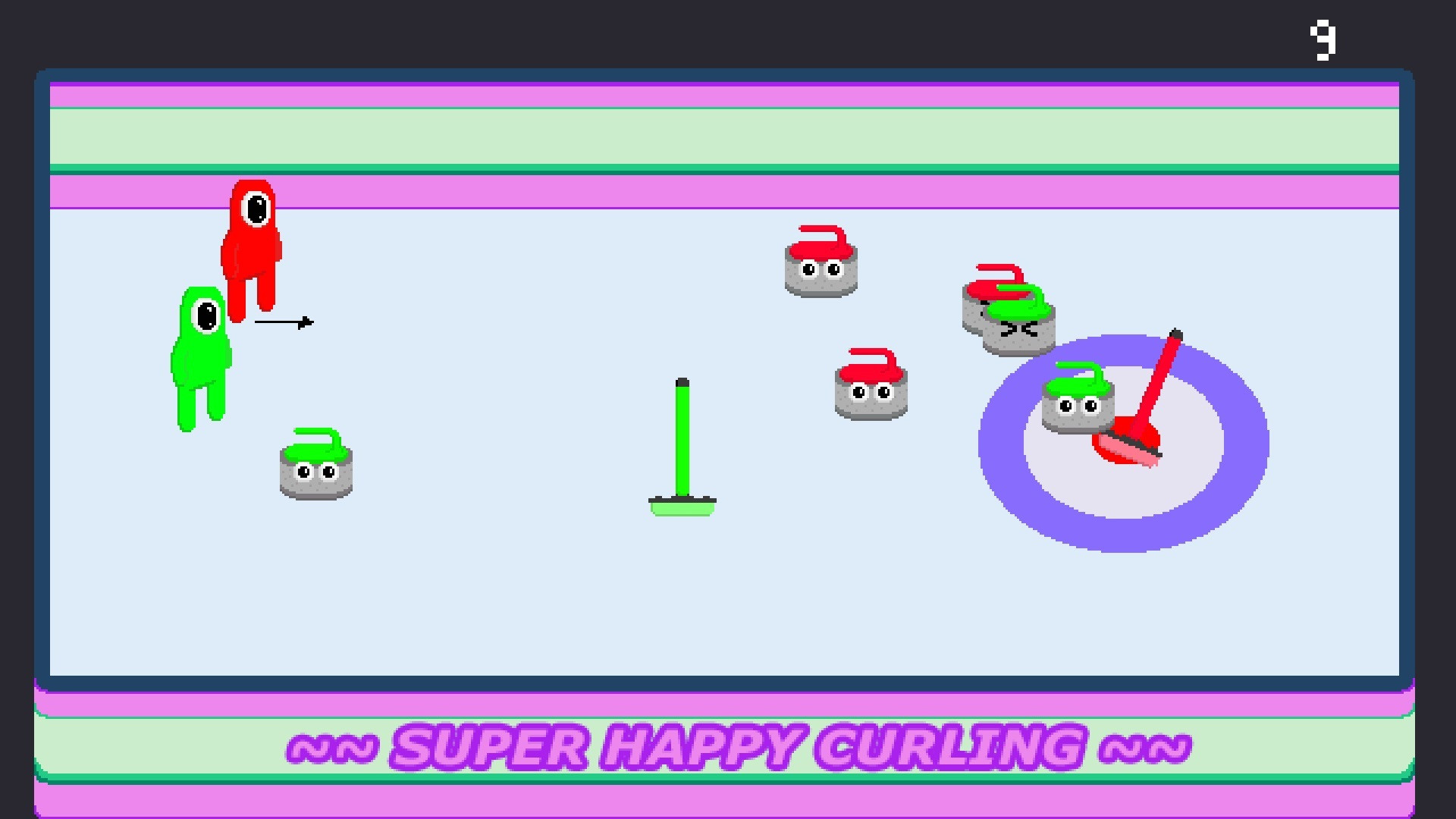 Super Happy Curling (itch) - кадр 1