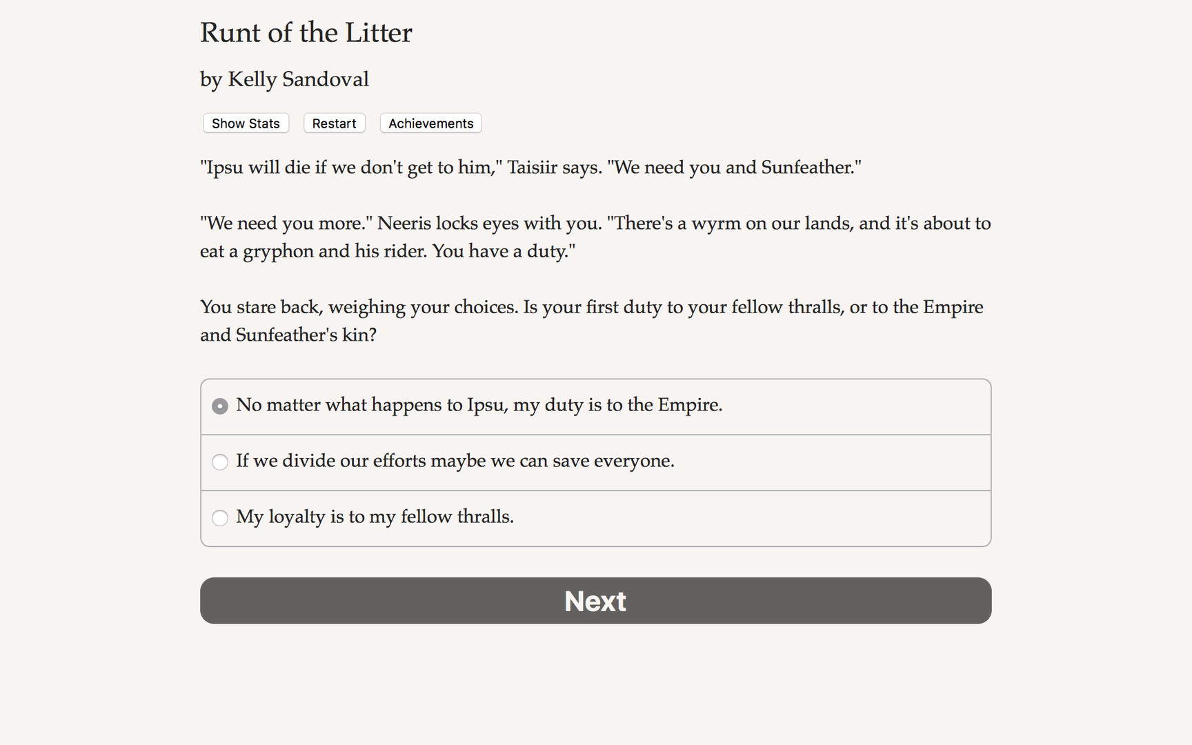 Runt of the Litter - кадр 5