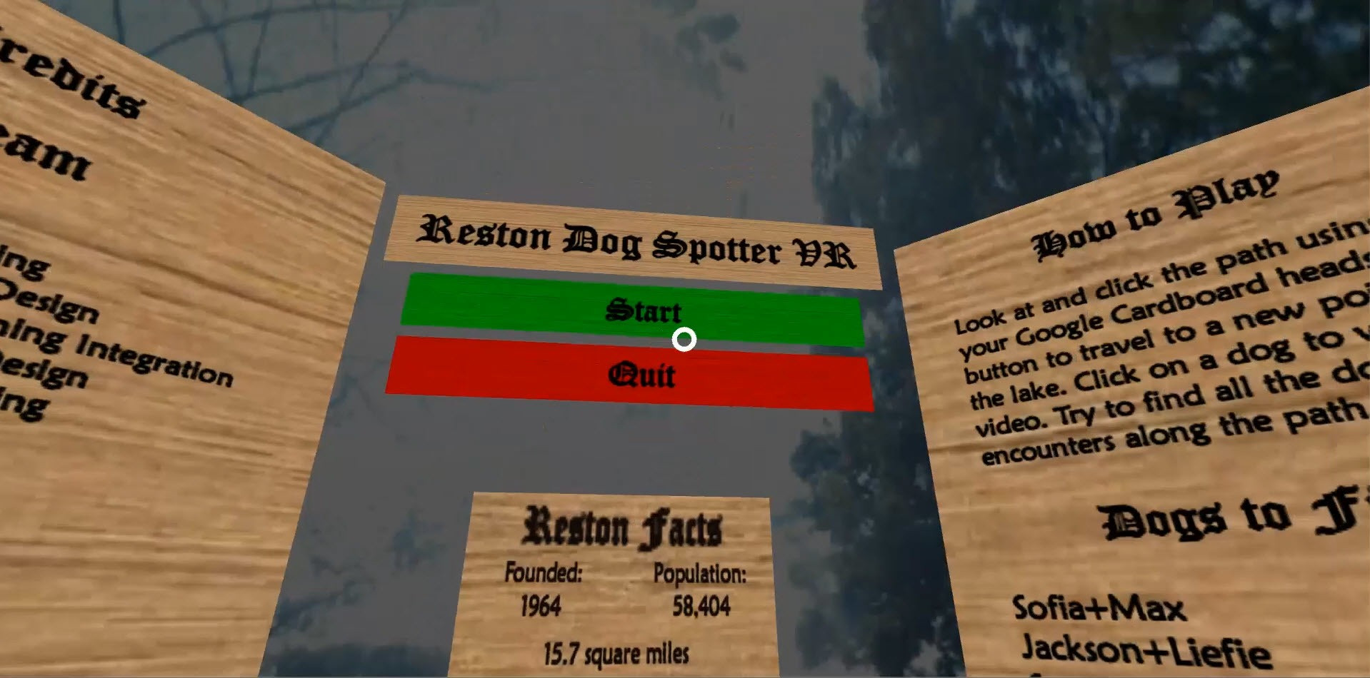Reston Dog Spotter VR (itch) - кадр 4