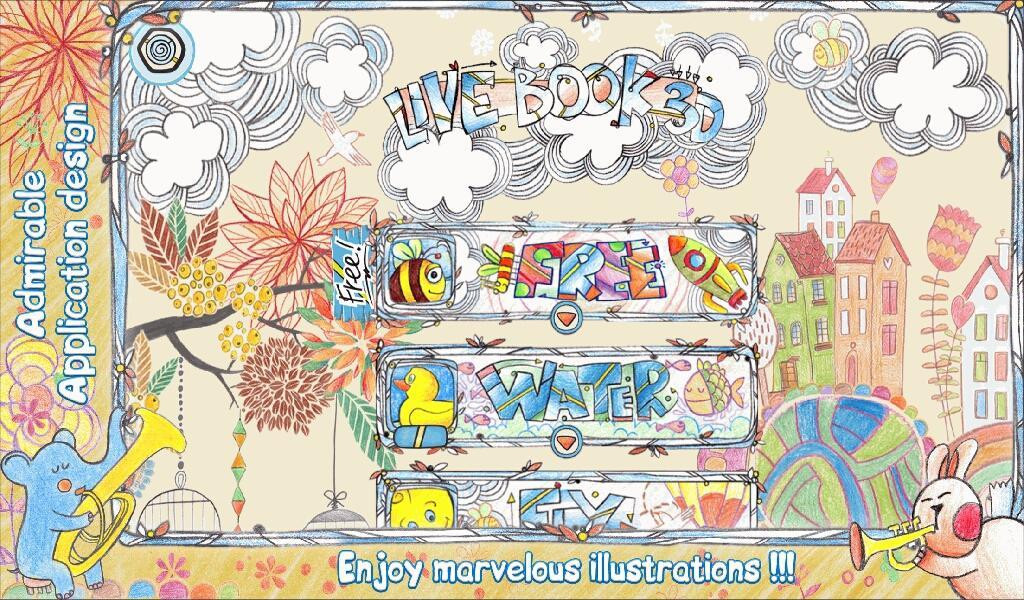 Kids Coloring 3D LiveBook3D (itch) - кадр 7