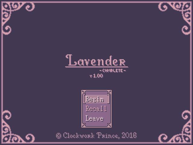 Lavender (itch) - кадр 4
