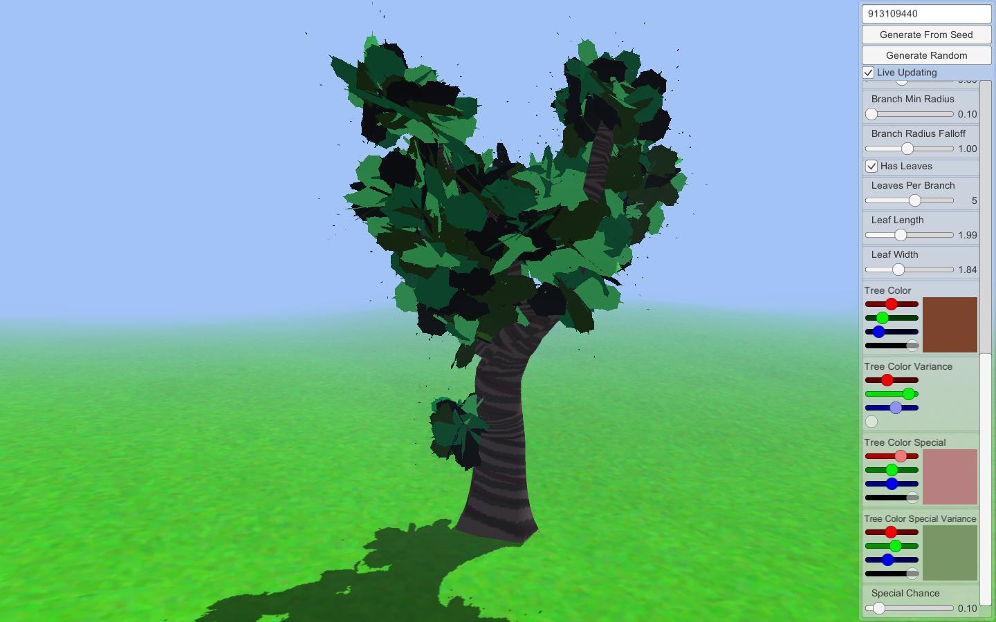 Seussian Procedural Tree Creator (itch) - кадр 3