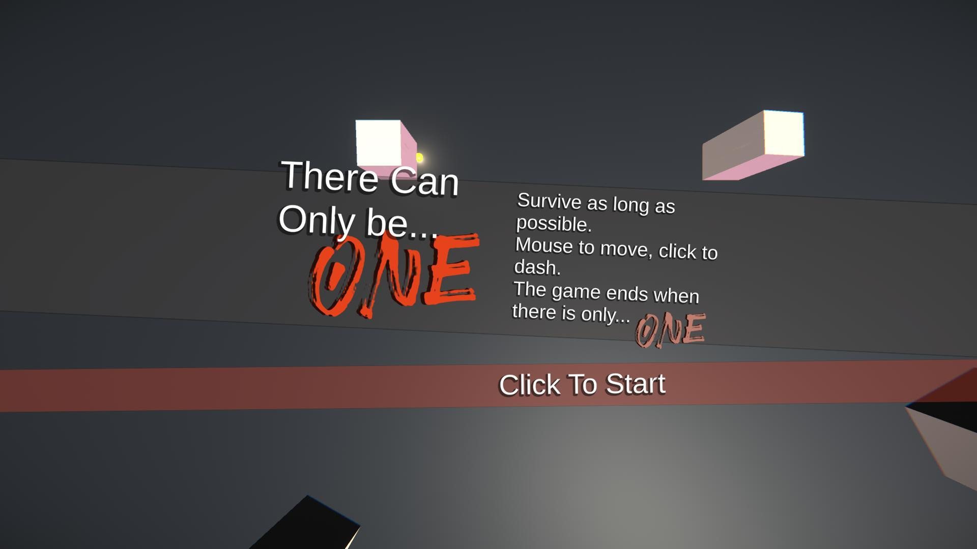 There can only be ONE (OliverWilliamWalker) (itch) - кадр 3