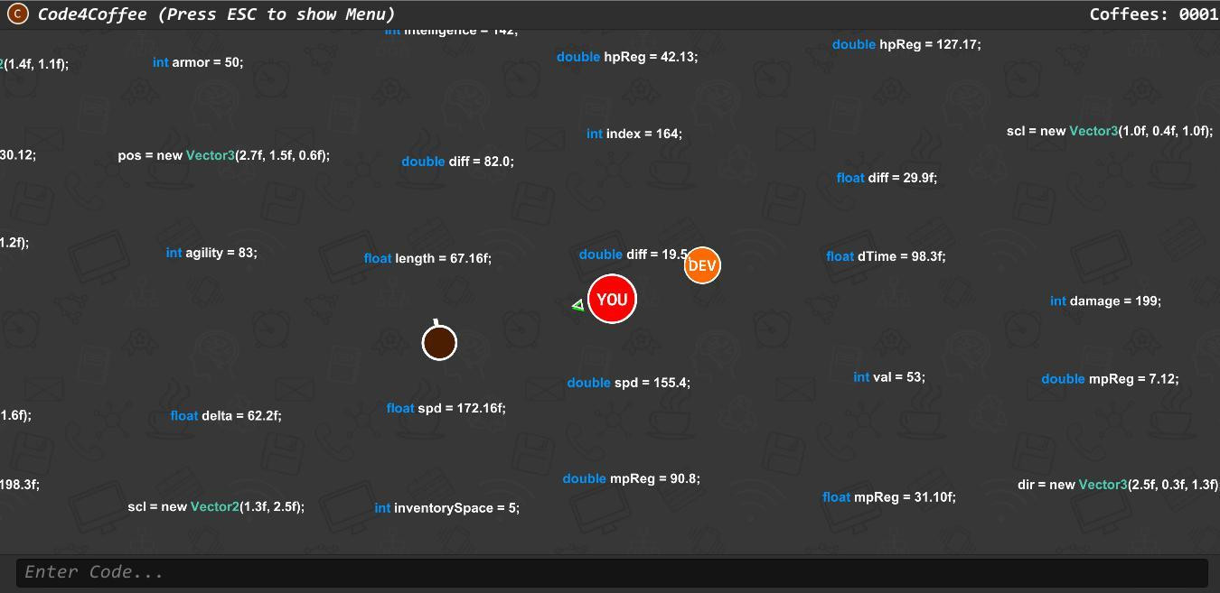 Code4Coffee (fix + webgl) (itch) - кадр 2
