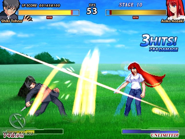 Melty Blood: ReAct - кадр 10