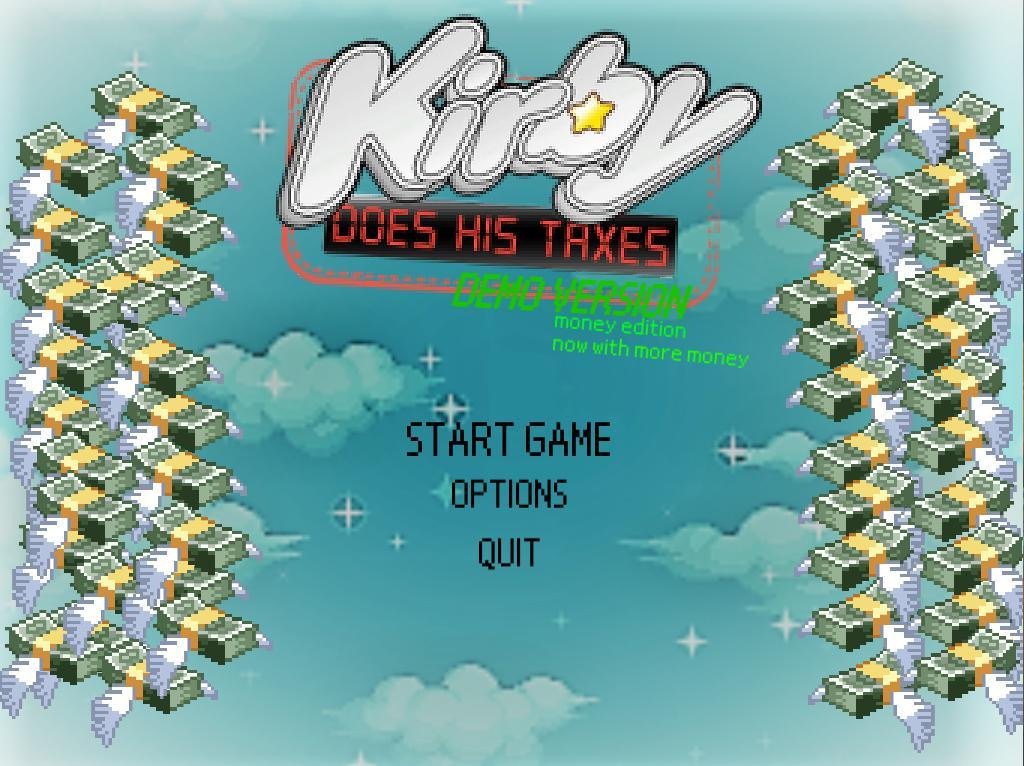 Kirby Does His Taxes (itch) - кадр 3