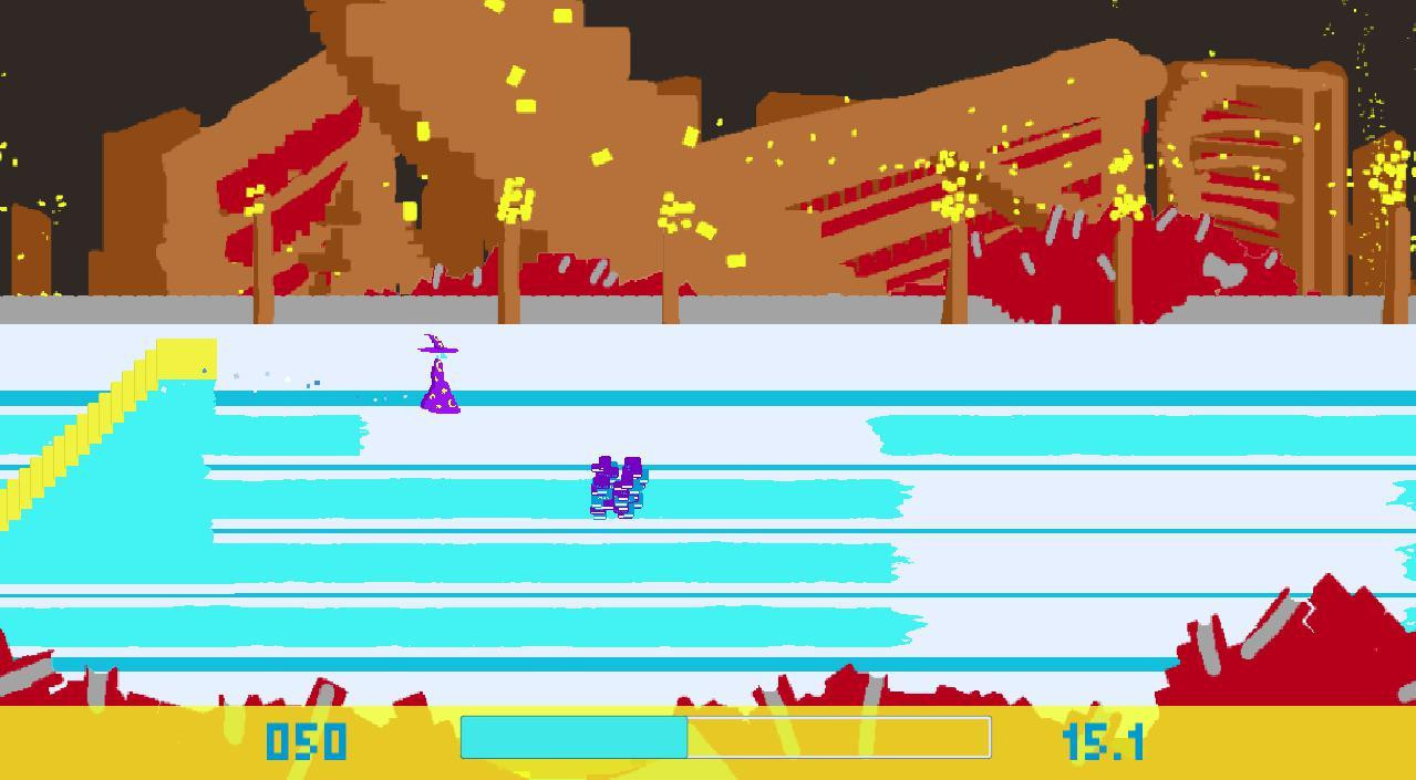 Albus Dumbledore's Winter Wizard Pro Skater (itch) - кадр 3