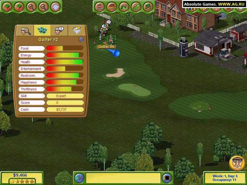 Golf Resort Tycoon 2 - кадр 7