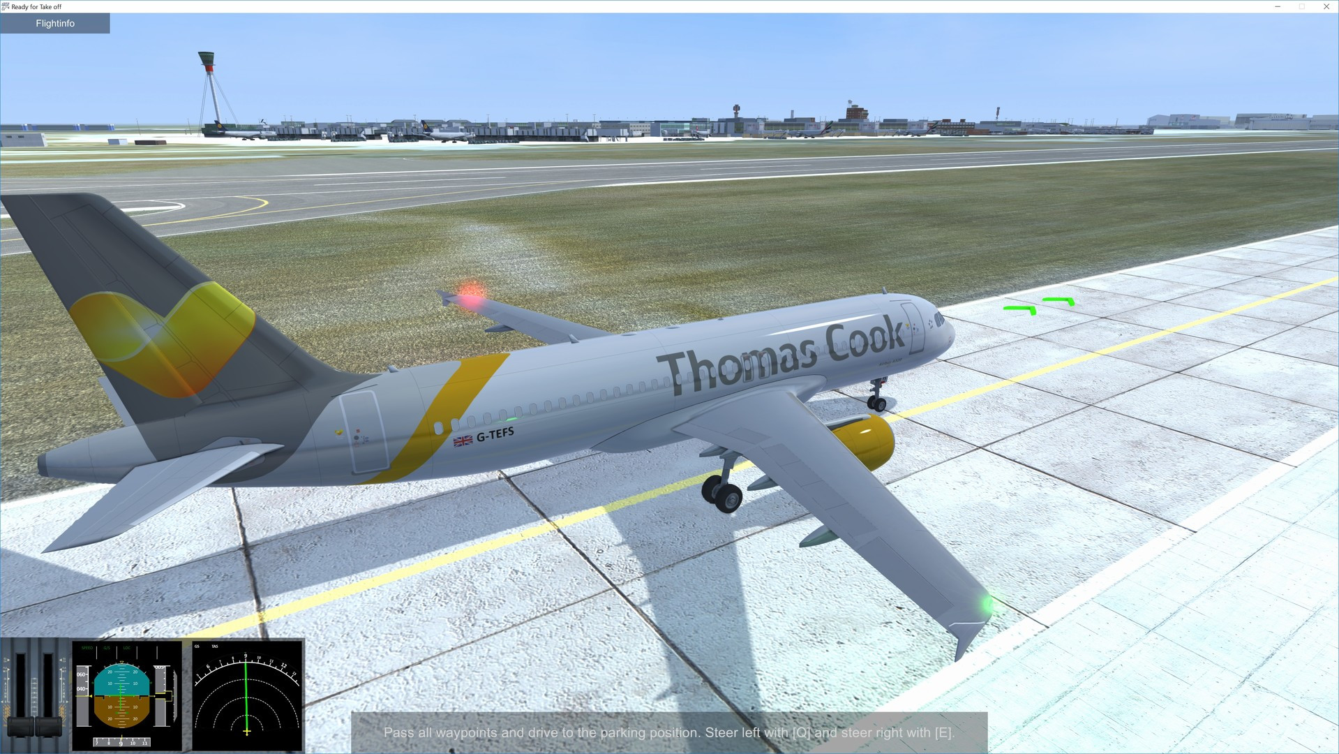Ready for Take off - A320 Simulator - кадр 14