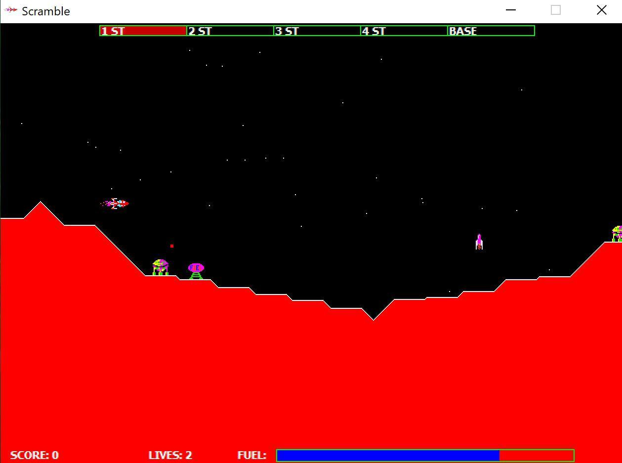 SCRAMBLE (itch) (J&B Software 84) - кадр 6