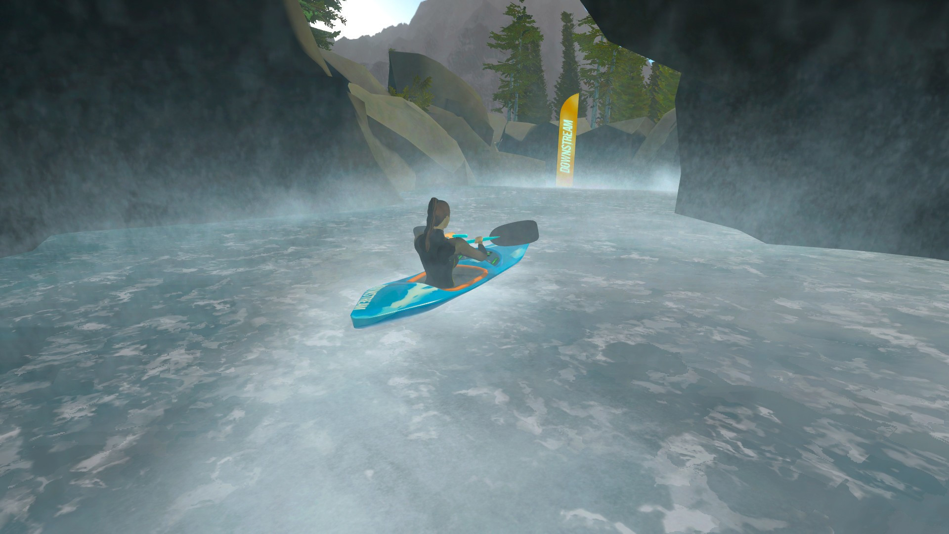 DownStream: VR Whitewater Kayaking - кадр 7