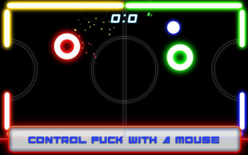 Glow Air Hockey - кадр 10