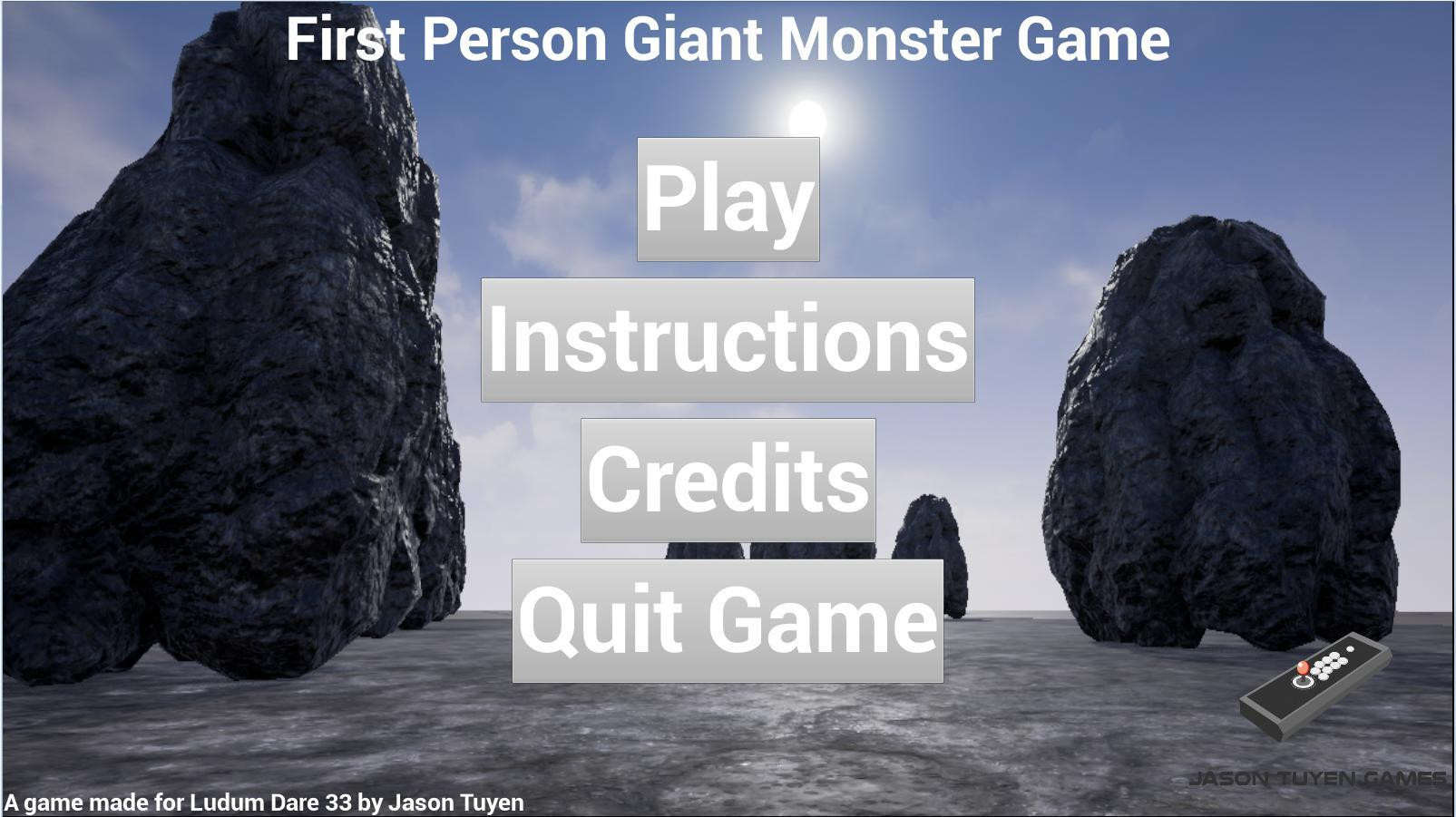 First Person Giant Monster Game (itch) - кадр 2