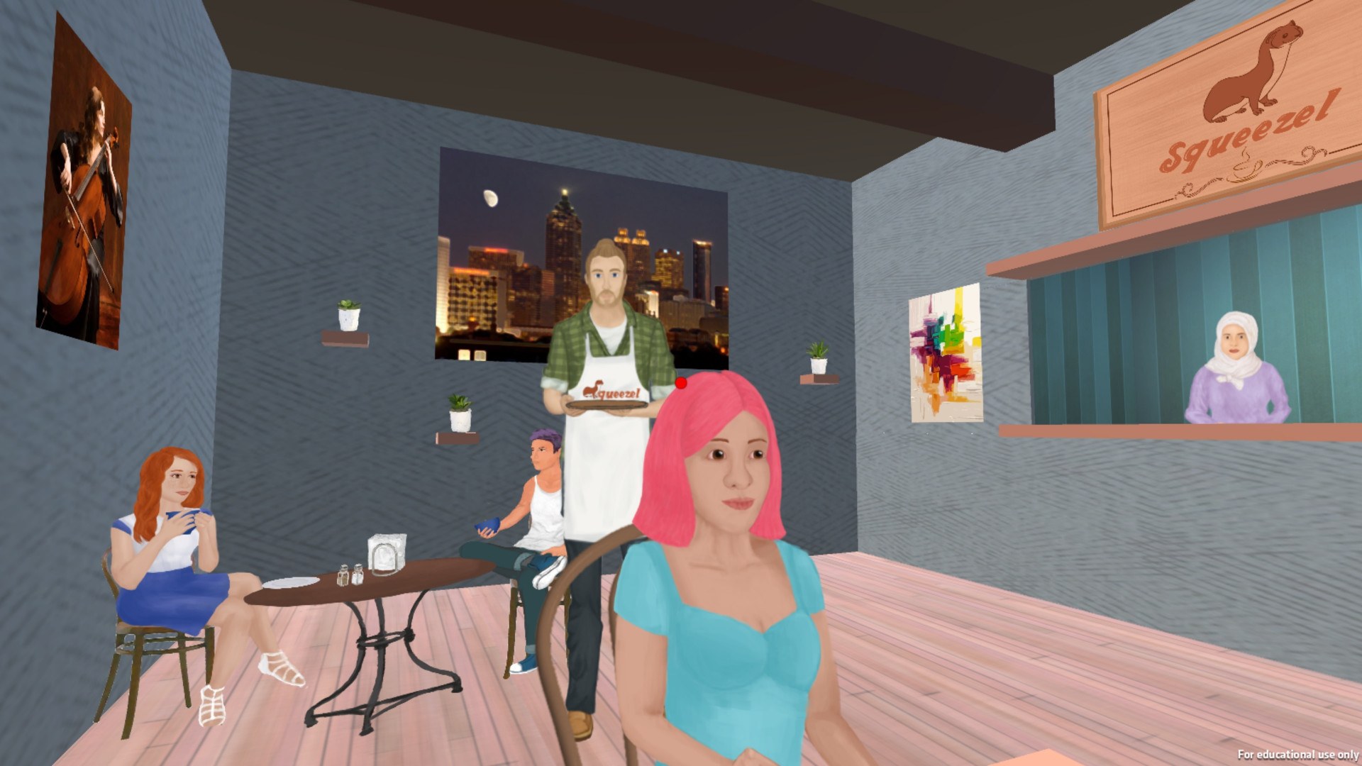 At a cafe with your best friend (itch) - кадр 5