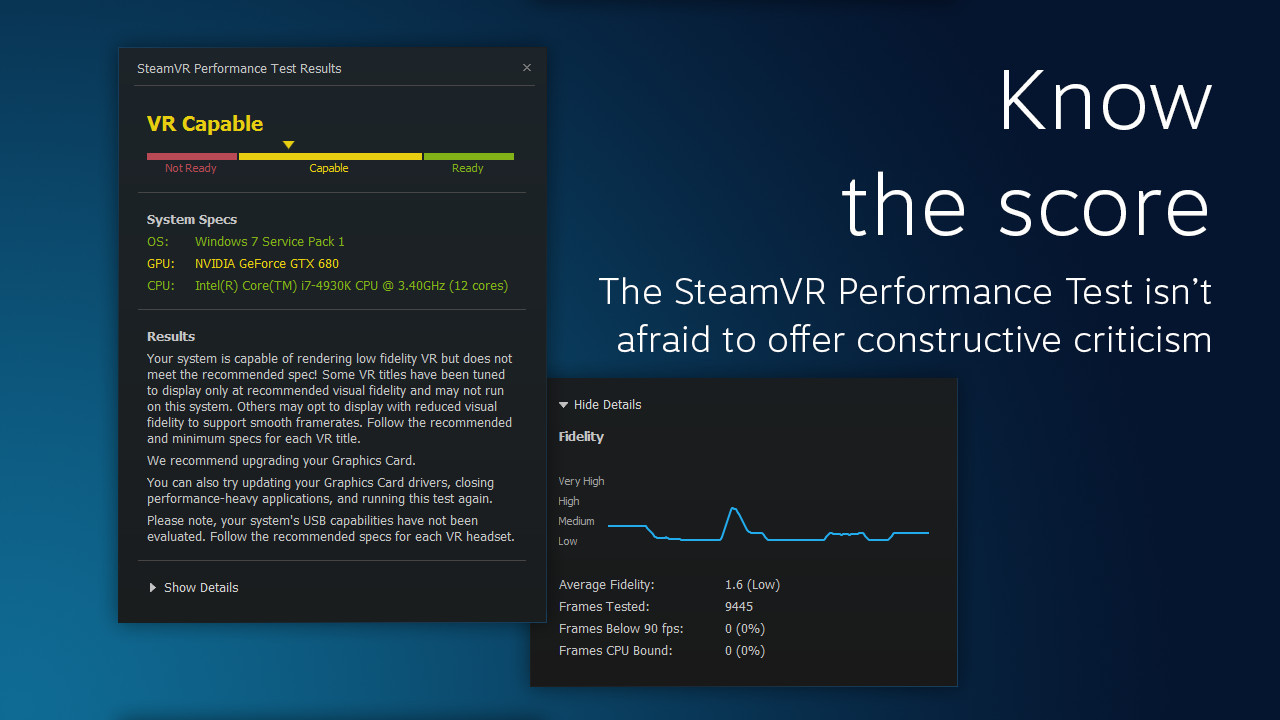 SteamVR Performance Test - кадр 5