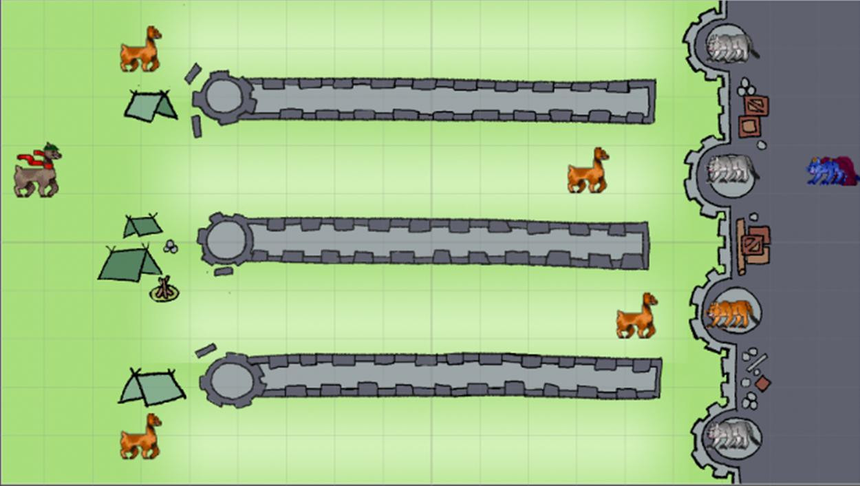 Llama's Revenge (itch) - кадр 3