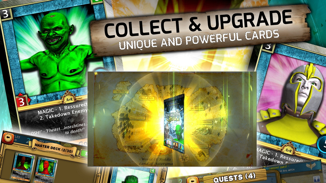 Armies of Riddle CCG Fantasy Battle Card Game - кадр 5