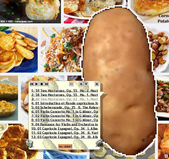 Electric Love Potato Playlist Player (itch) - кадр 4
