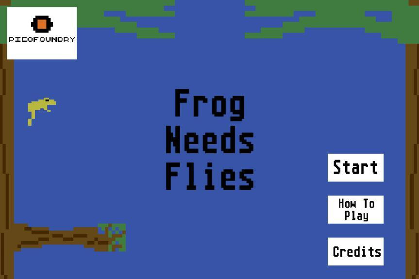 Frog Needs Flies (itch) - кадр 2