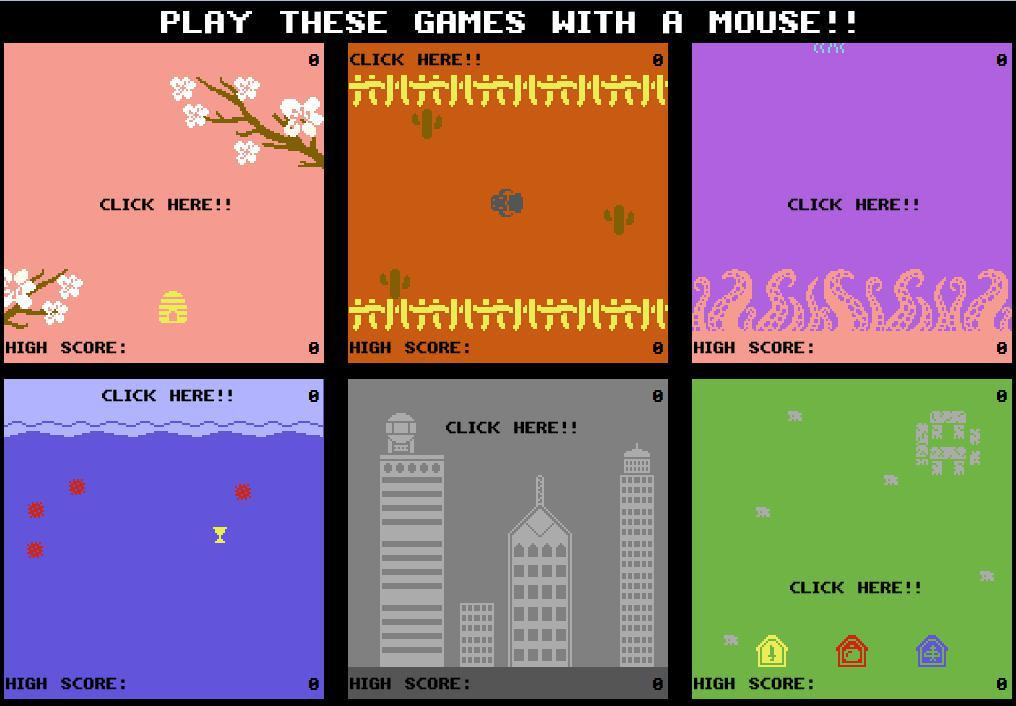 Play These Games With A Mouse (itch) - кадр 1