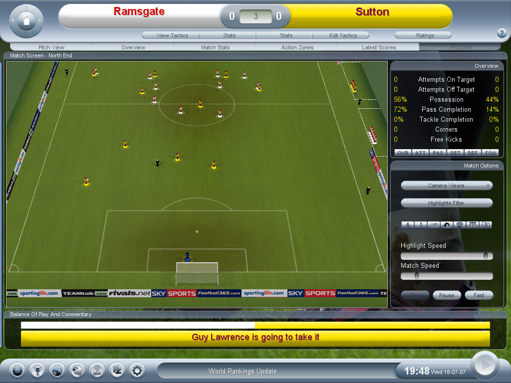 Championship Manager 2008 - кадр 14