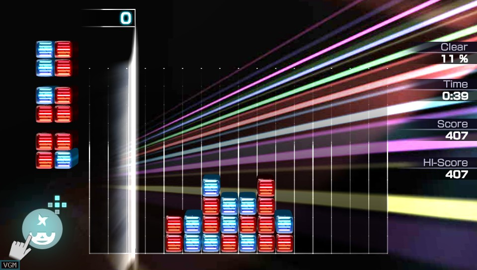 Lumines Electronic Symphony - кадр 4