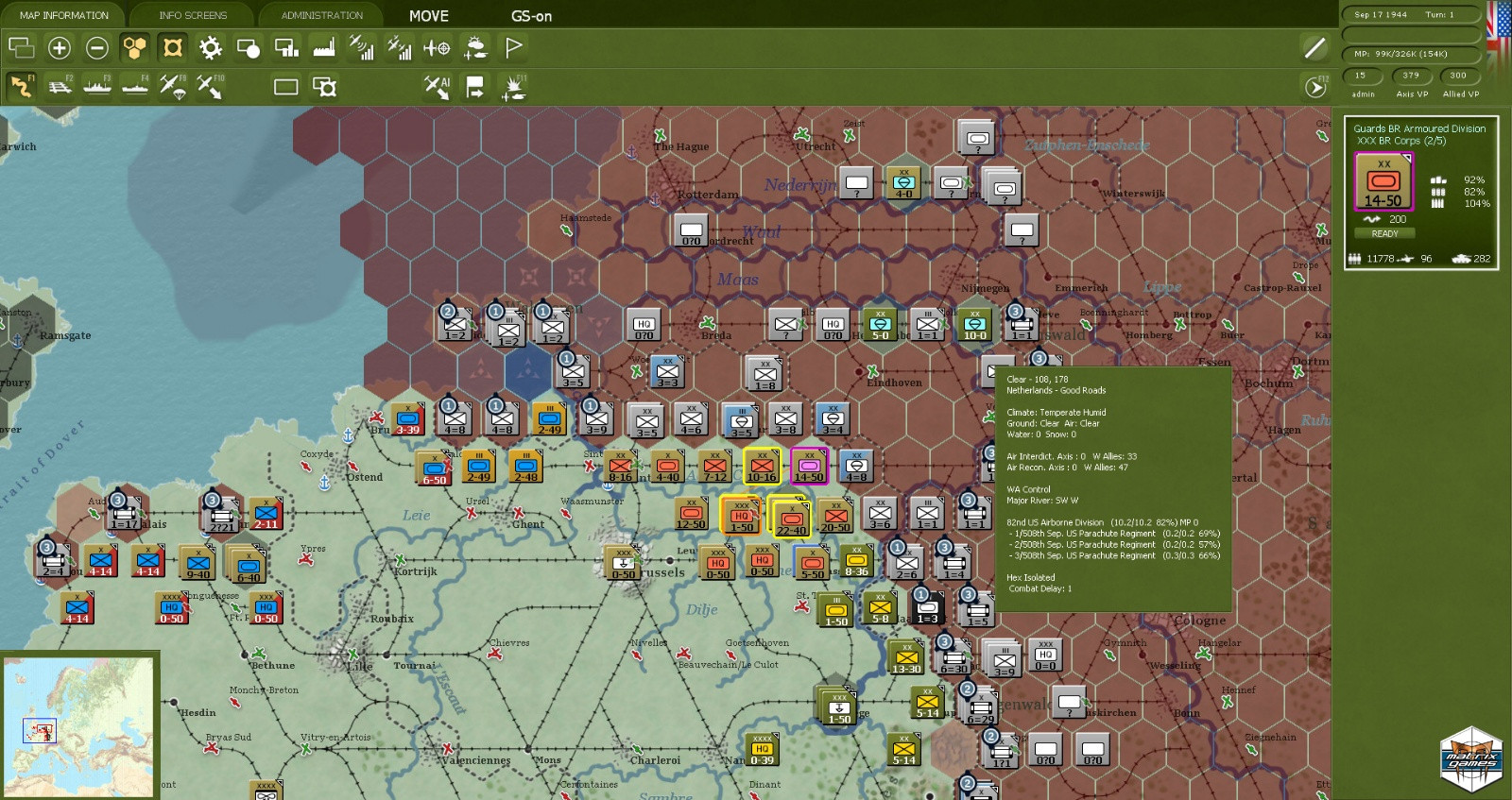 Gary Grigsby's War in the West - кадр 6
