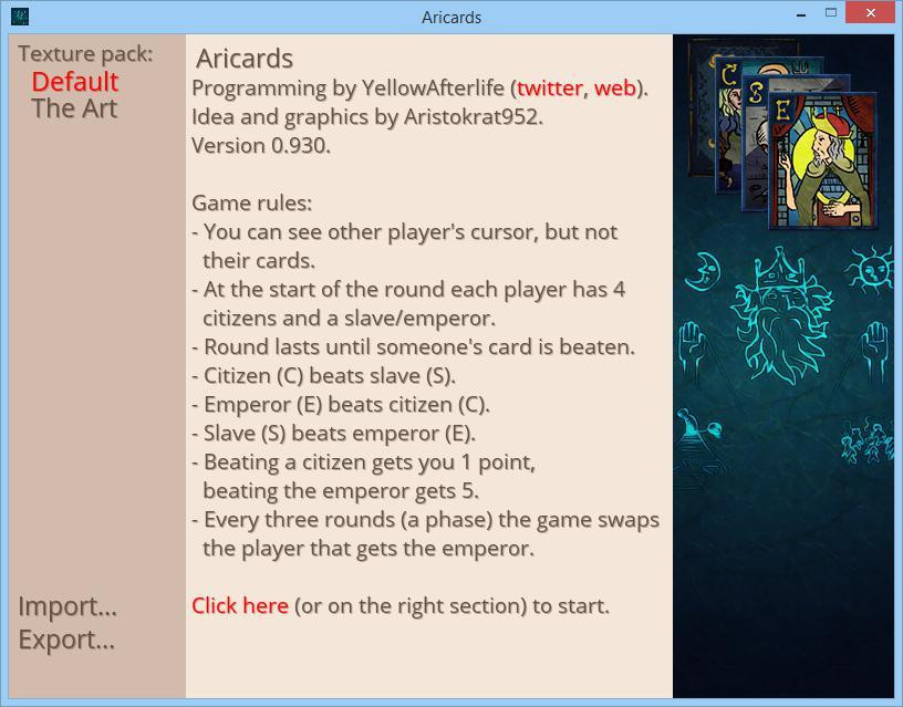Aricards (itch) - кадр 3