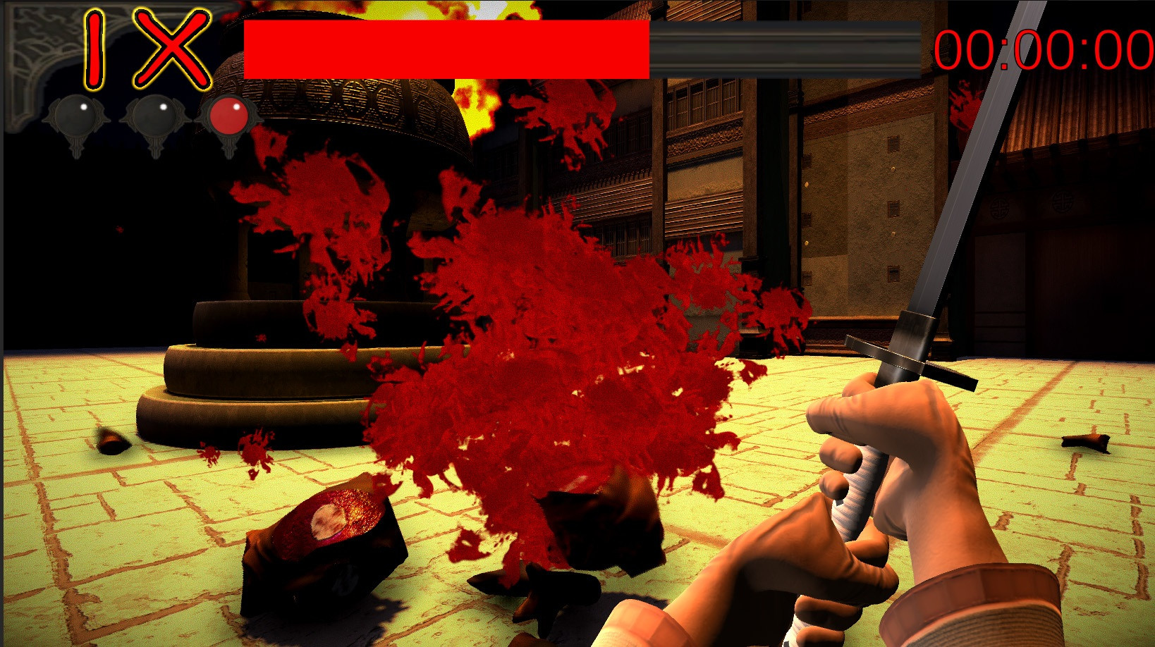 Ludum Dare 39 - Demons Katana (itch) - кадр 3