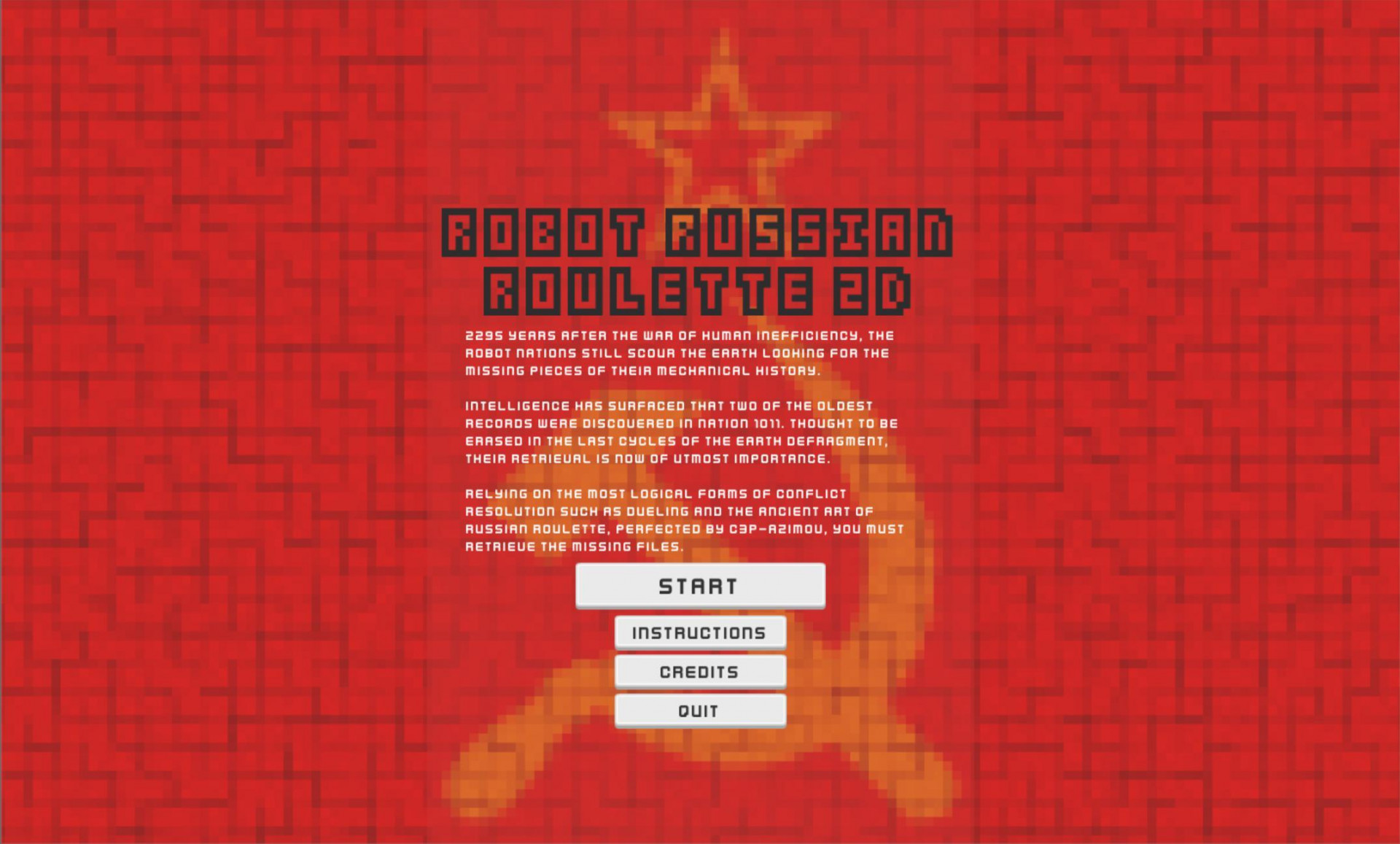 Robot Russian Roulette 2D (itch) - кадр 3