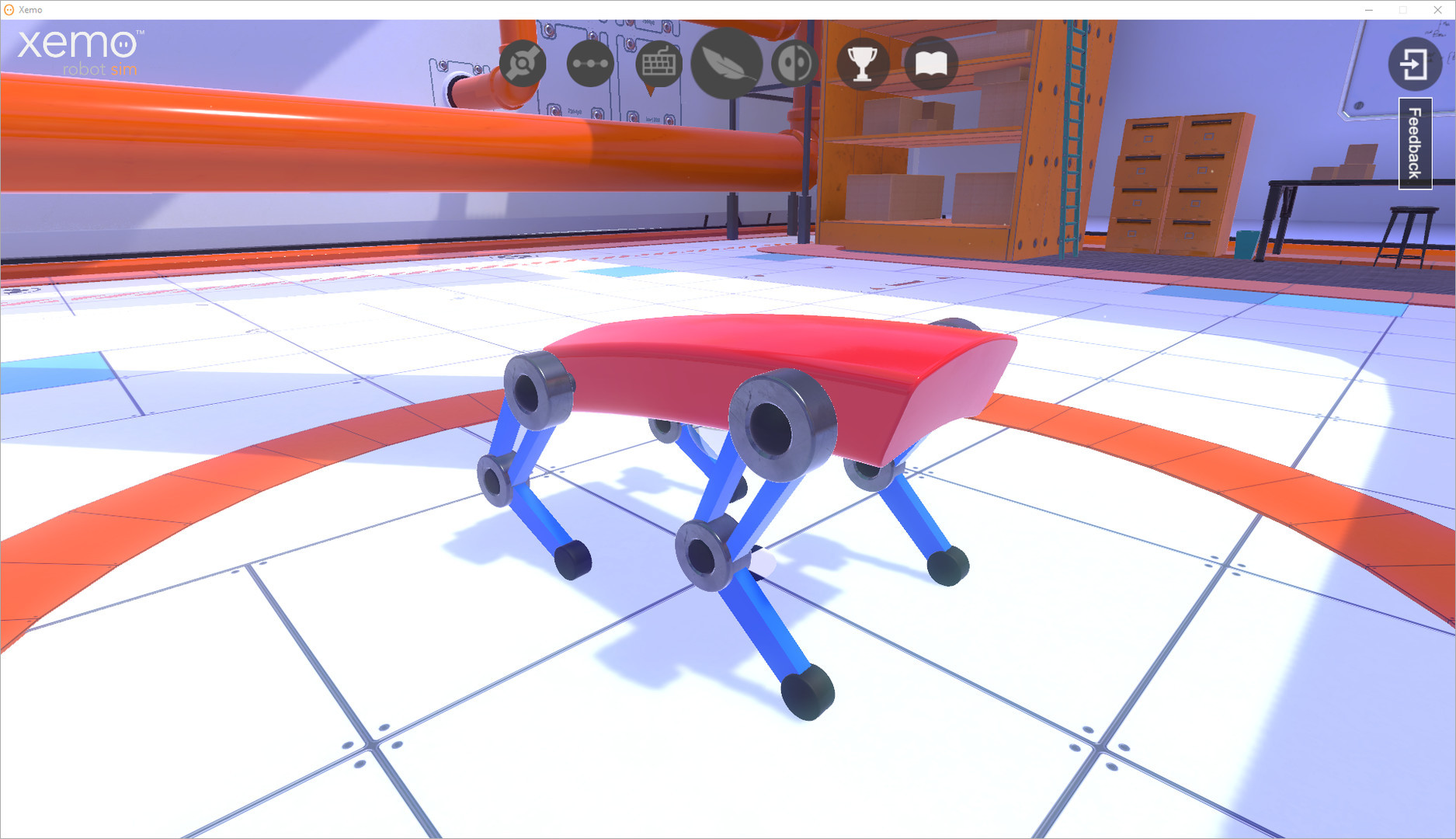 Xemo: Robot Simulation - кадр 10