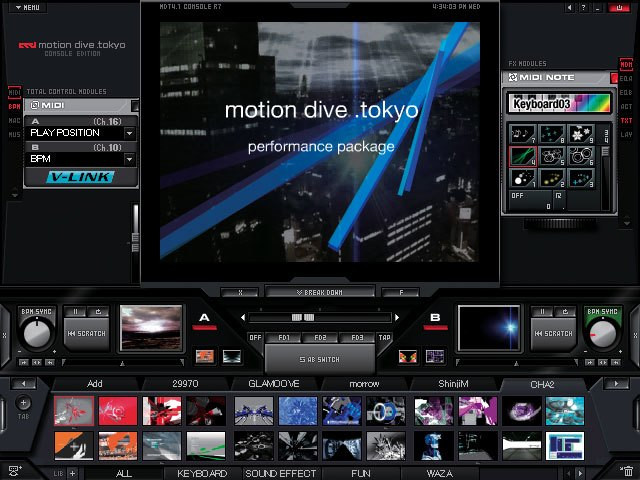 Leap Motion 3D Jam Future DJ\VJ Virtual Fan Experiences (itch) - кадр 7