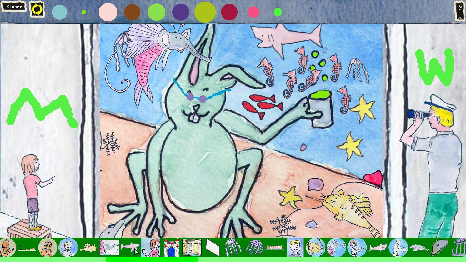 Willy and Mathilda's Houseboat Adventure: The Game (itch) - кадр 11