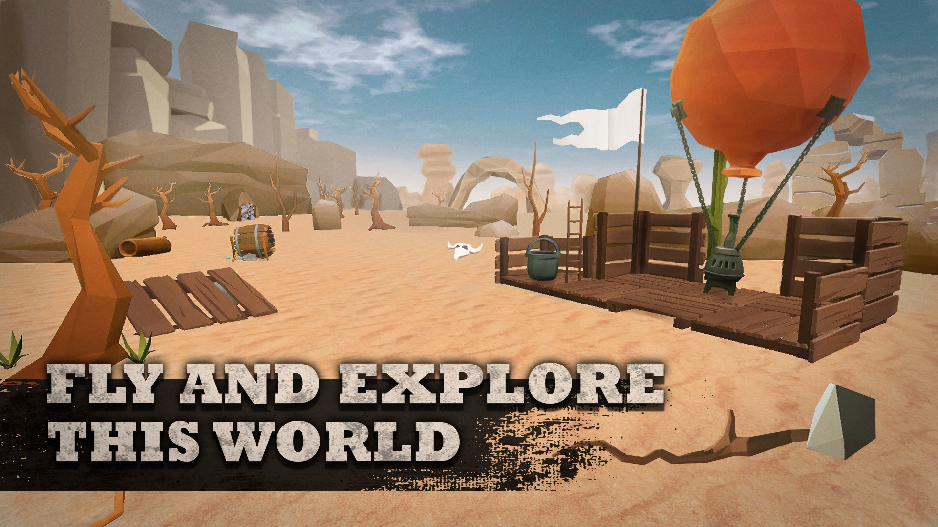 Desert Skies - Survival on Raft (itch) - кадр 3