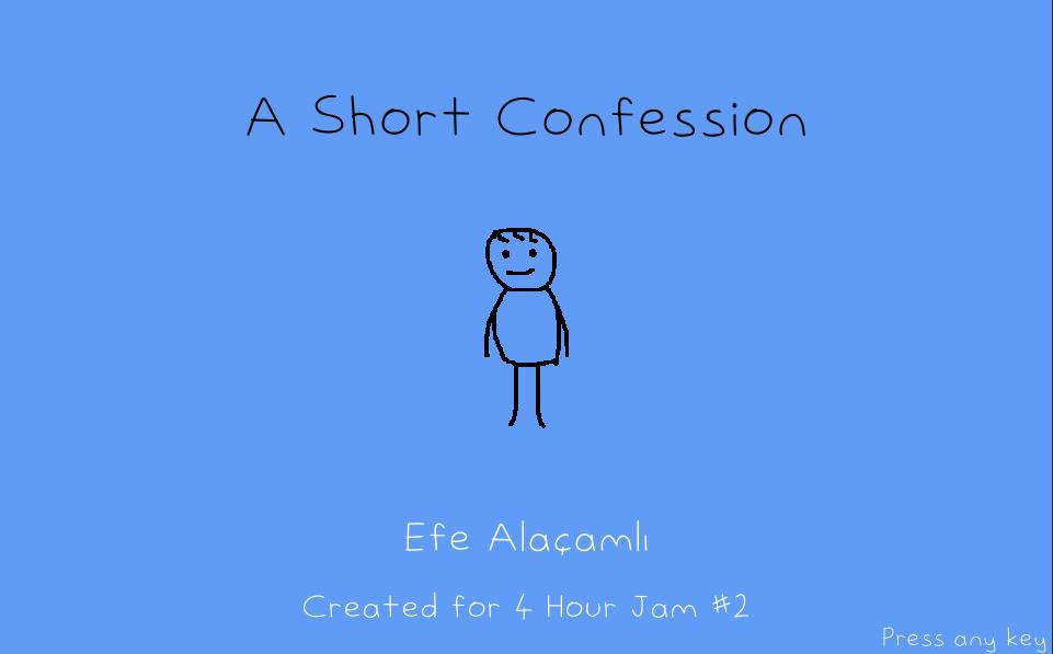 A Short Confession (itch) - кадр 3