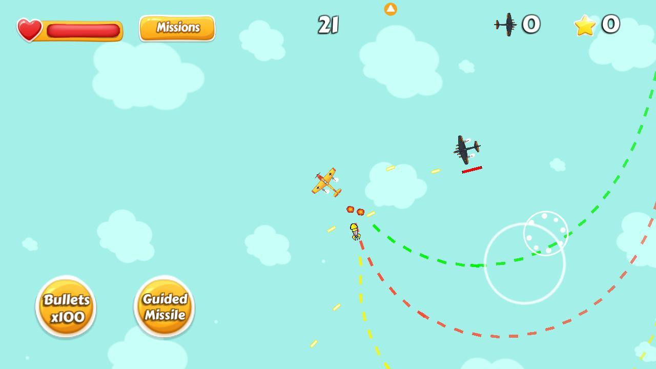 AirRush: Missiles Shooter Multiplayer (itch) - кадр 5