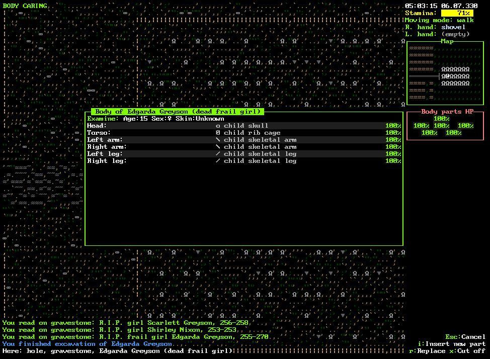 NecromanZer 7DRL (itch) - кадр 12