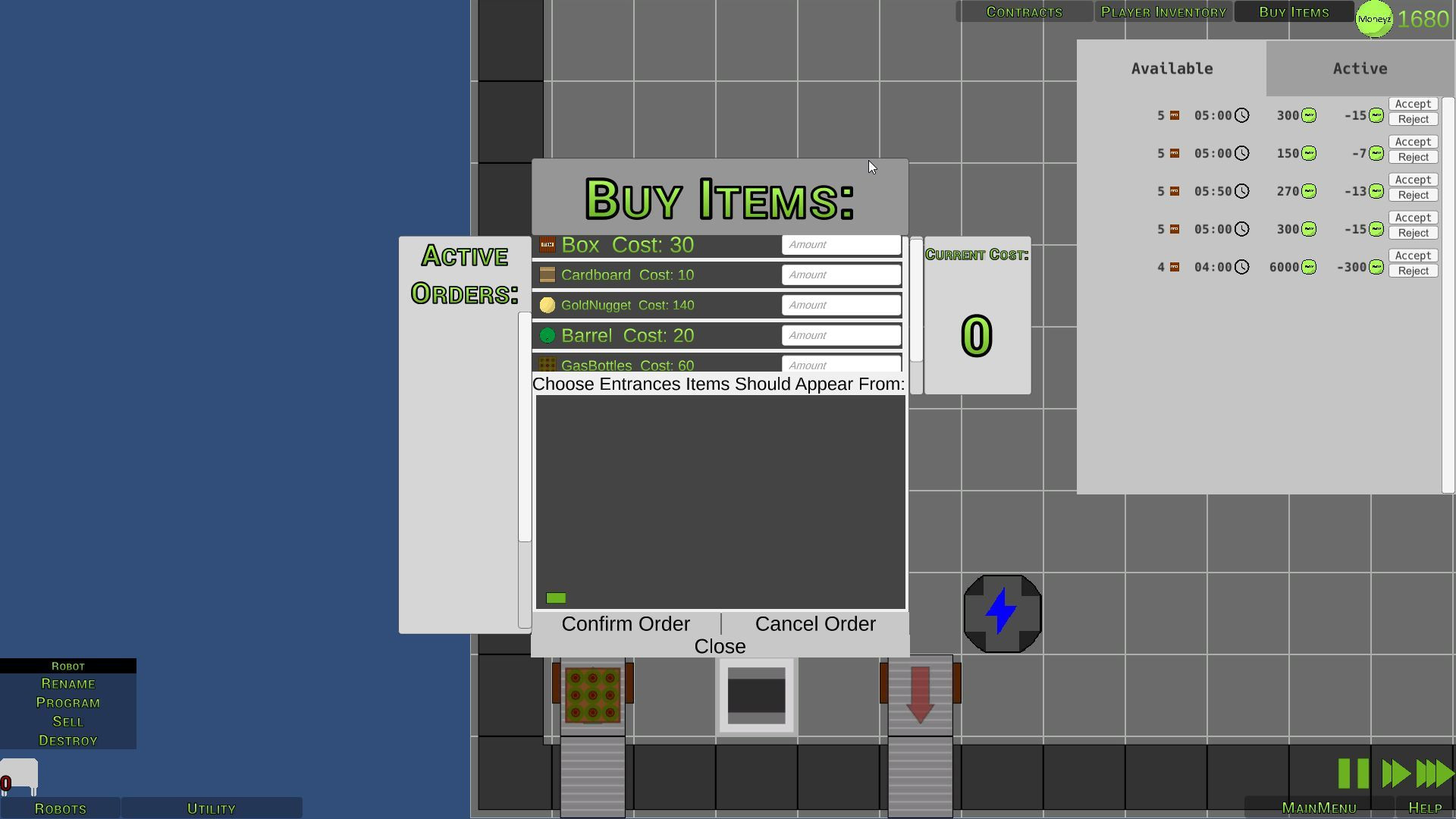 Robot Warehouse Game (itch) - кадр 6