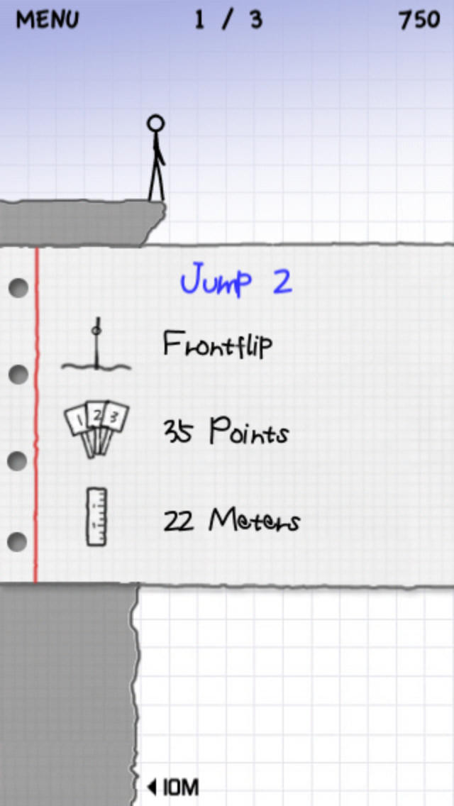 Stickman Cliff Diving - кадр 5