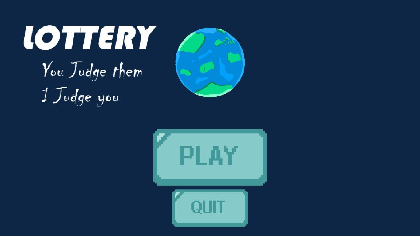 [LD38] Lottery: You Judge Them I Judge You (itch) - кадр 3