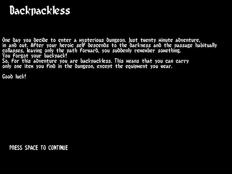 Backpackless (itch) - кадр 5