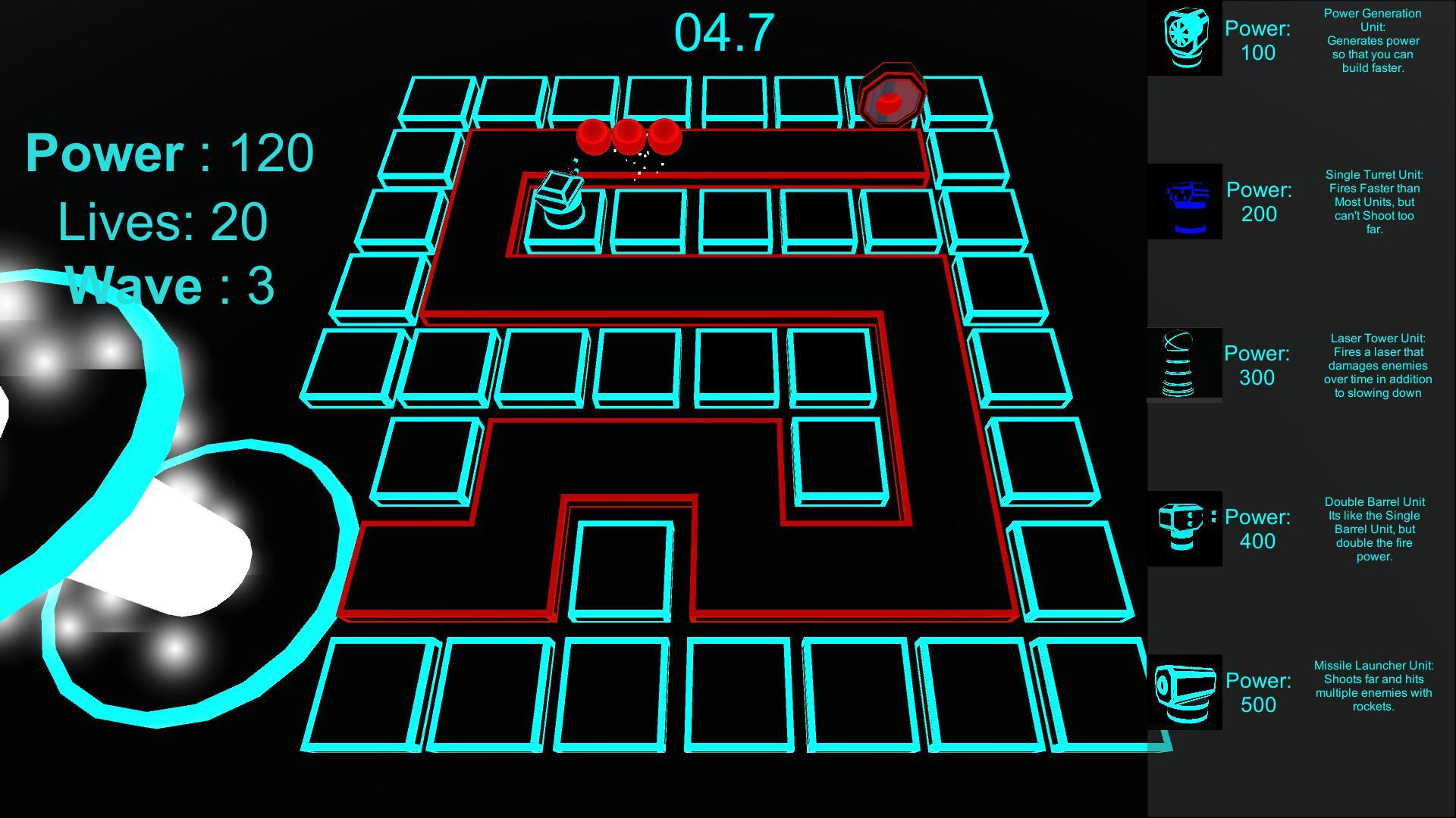 Neon Tower Defense (HatecraftGames) (itch) - кадр 6